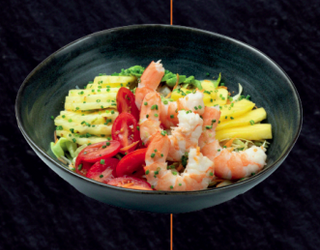 Salade Exotique Gambas