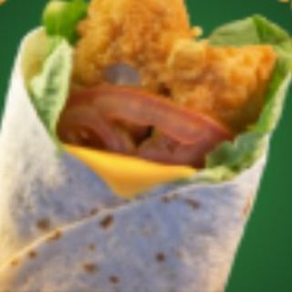 Menú spicy chicken wrap