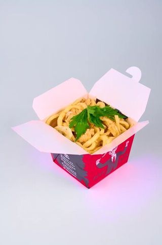 Сливочный лагман