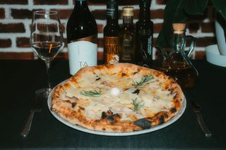 Pizza Blanca Al Lardo (33 Cm.)