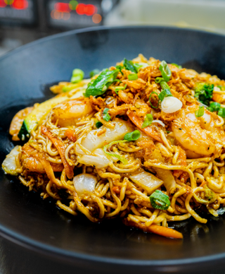 Noodles de Langostinos