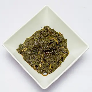 Ofe Oririo Soup With 1 Swallow And 2 Meat