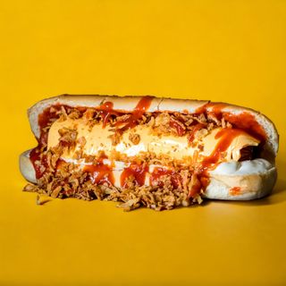 Cheddar Hot Dog