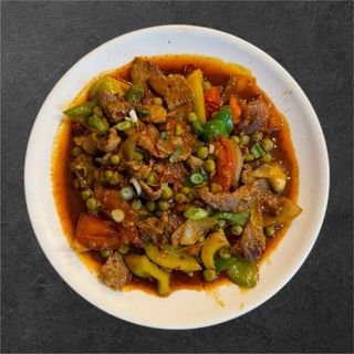 Говядина с овощами