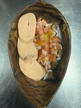Aliño de huevas 
