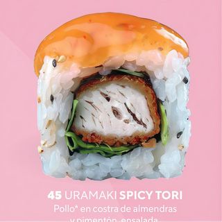 Uramaki Spicy Tori (8 Pzs.)