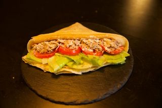 Crepe Vegetal Con Atún