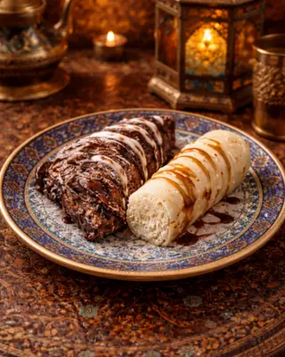 Baklawa czekoladowa + kokosowa