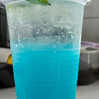 Peppermint Galaxy boba 