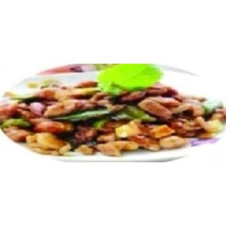 Pollo Con Almendras Y Verdura