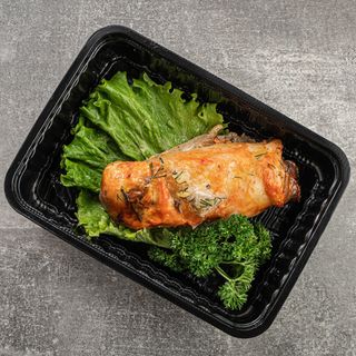 Куриный рулет с грибами