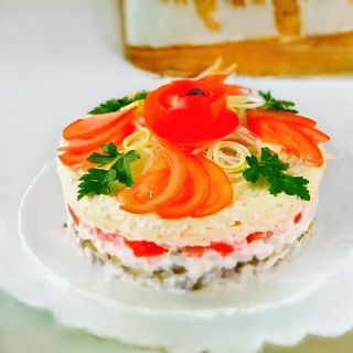 Салат "Русская Афродита"