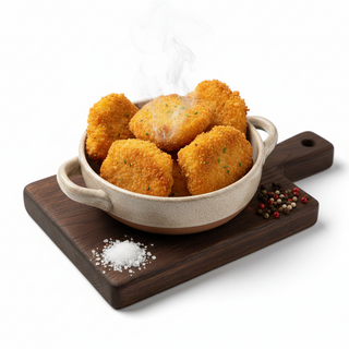 Frittelle di petto di pollo
