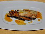 Aubergines Mozza Gratinées