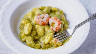 Gnocchi gamberetti e zucchine
