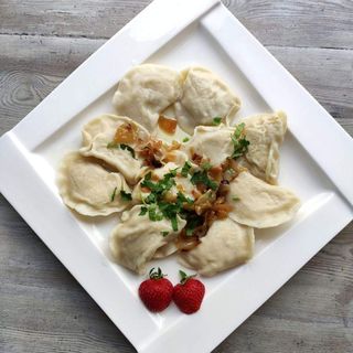 Pierogi ruskie ze szczypiorkiem