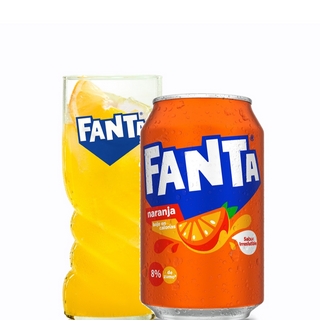 Fanta Naranja lata 330ml.