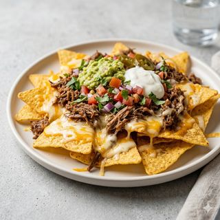 Nachos Con Carne Picada