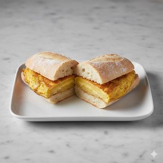 Bocadillo De Tortilla Española