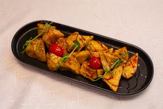 Салат "Баклажаны в кисло-сладком соусе"