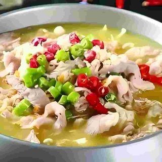 Laminas De Ternera Con Crema Agripicante 酸汤肥牛