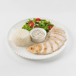 Куриное филе с рисом