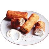 Pohovane palačinke sa pršutom