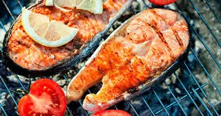 Salmão na Brasa