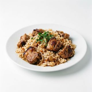 Свинско с ориз 400г