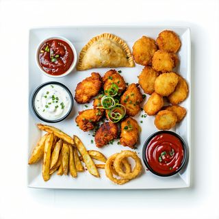 Plato Combinado con Carne