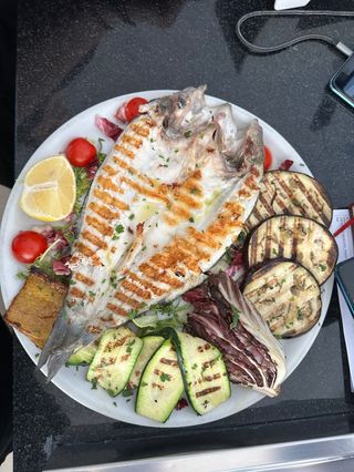 Branzino o orata gratinata