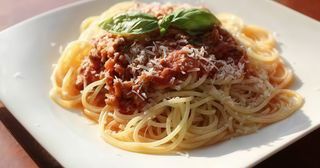 Espaguetis Boloñesa
