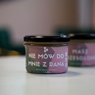 Wegański krem nie mów do mnie z rana