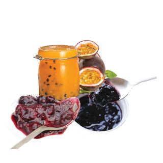 Bolacha de Mirtilo, Frutos Silvestres ou Maracujá