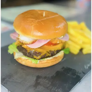 Hamburguesa la del barrio