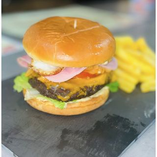 Hamburguesa la del barrio