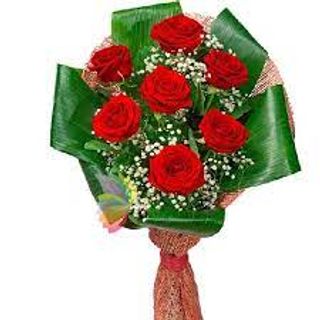 7 Rose rosse