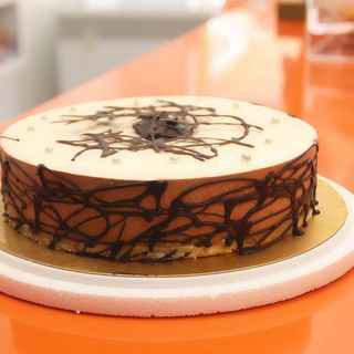 Tarta De Mantecado Y Chocolate