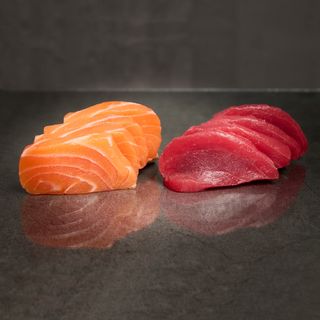 Sashimi Mix -  Salmón (3p) / Atún BlueFin (3p)