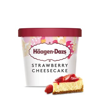 Haagen Dazs Minicup Strawberry Cheesecake 95 ml