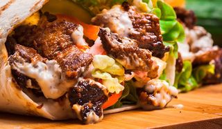 Menù kebap con birra