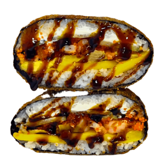 Burger Sushi z Krewetką