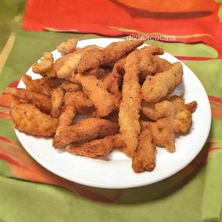 Fingers de pollo Rebozado