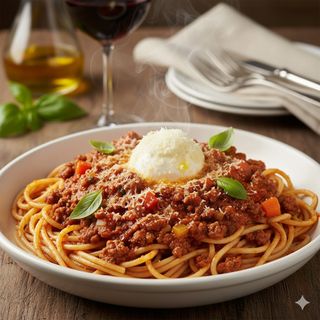 Pasta A La Boloñesa