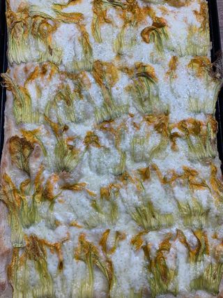 Fiori e alici mezza teglia 6 pezzi