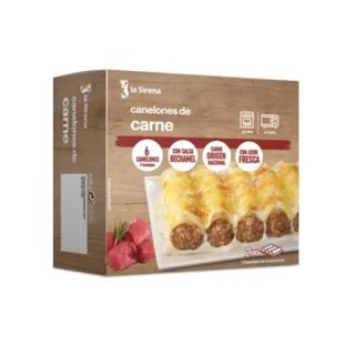 Canelones De Carne Con Bechamel Caja 2X300 Gr.