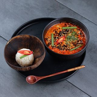 Суп Том Ям Кунг з рисом (500г)