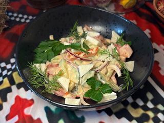 Салат овочевий з майонезом (230g)