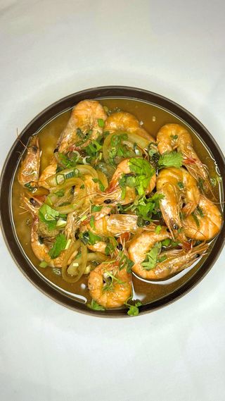 Gambas Salteadas