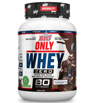 Only Whey Zero Big Belgian Chocolate 1Kg.
